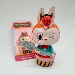 POP MART Labubu THE MONSTERS Patisseries Series Figure - Panna Cotta Cake